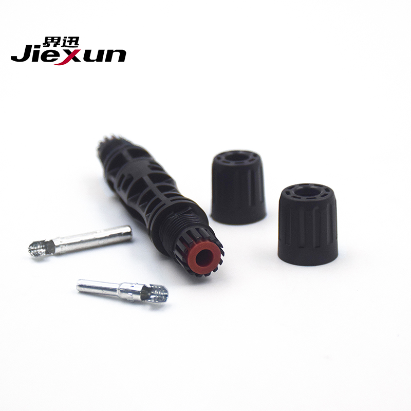 A pair of Male Female PV Waterproof Solar Panel Cable photovoltaic Connector 50A