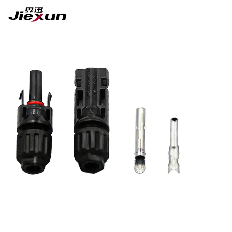 A pair Solar Connectors 30A 1000V DC solar panel cable PV connector for solar PV