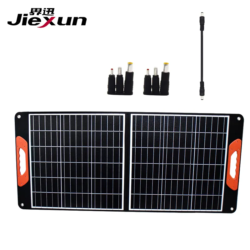 New 14W~300W single crystal solar folding bag outdoor power charging solar panel