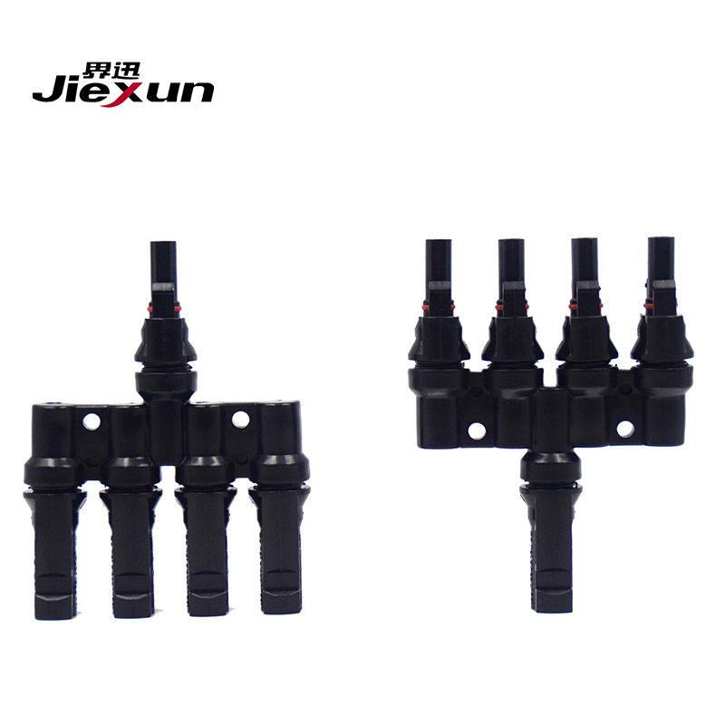 Male And Female Solar Panel Waterproof PV Connector 30A 1000V For PV Cable Conne