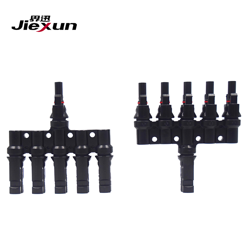 Male And Female Solar Panel Waterproof PV Connector 30A 1000V For PV Cable Conne